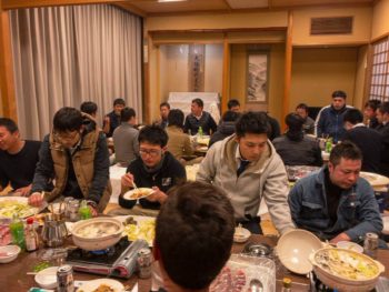 宍粟市商工会青年部　平成29年度海の男の料理教室